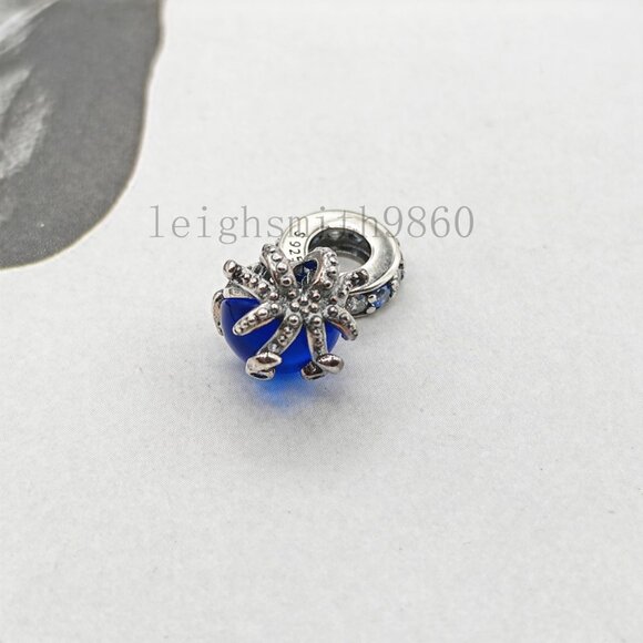 Pandora Murano Glass Cute Octopus Dangle Charm - Picture 3 of 4